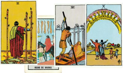 Como adivinar la presencia de secretos cartas de espalda