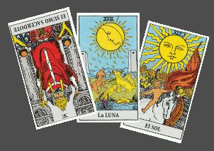 El Sol arcano XIX deslumbrante