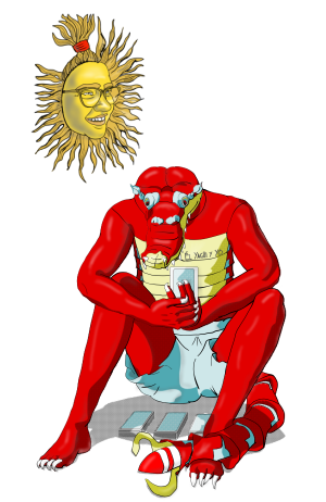 El Yagüi y la cartomancia