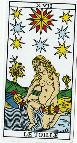 La Estrella del tarot de Marsella