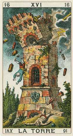 La Torre del Tarot Antiguo Italiano
