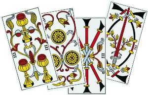 Los 3 del tarot de Marsella