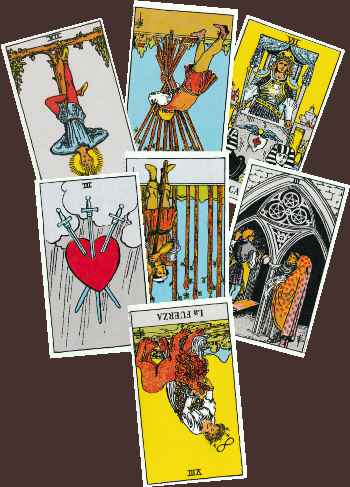 Tirada de 7 cartas con la Fuerza de cabeza