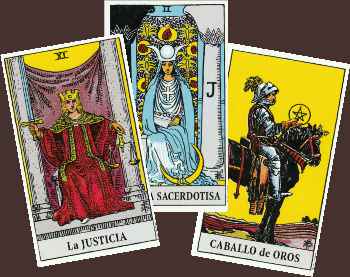 Tirada de 3 cartas con la Justicia