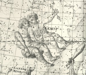 Las estrellas de Cástor y Pólux